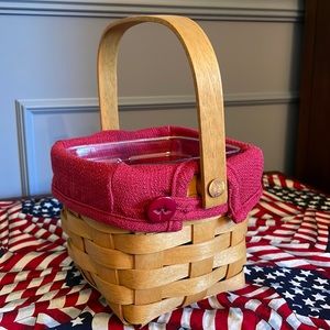 2005 Longaberger fall thank you basket